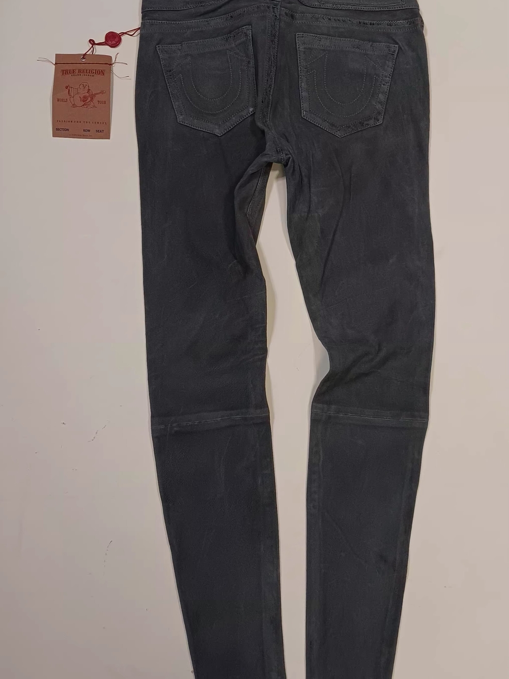 True Religion Men's Black Slim Jeans